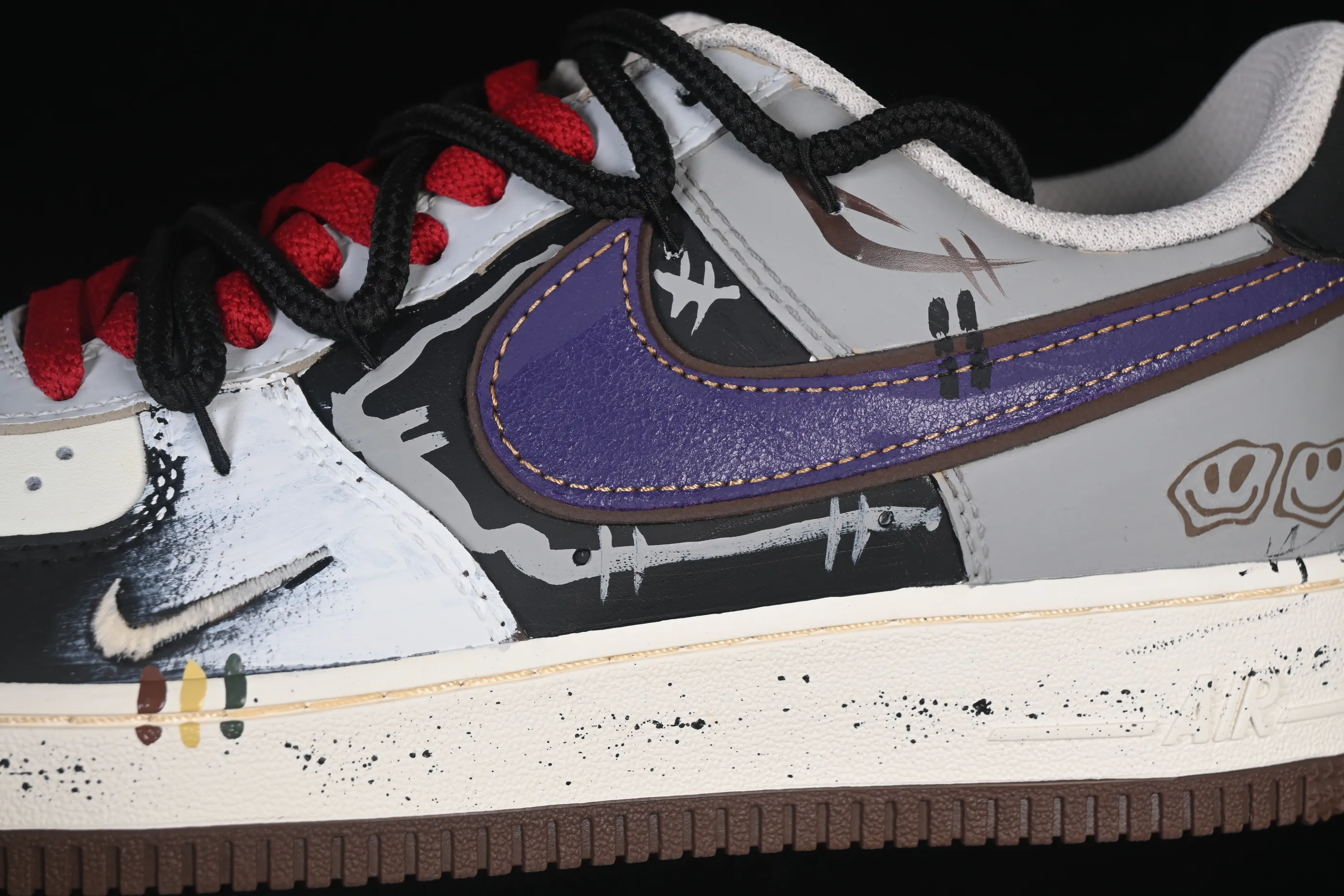 All categories Nk Air Force 1 Air Force series Nk Air Force 1 Low Air Force low top Nike Air Force 1'07 Low "Boundary Break Graffiti" Hand-painted graffiti Breaking graffiti Air Force 1 low-top casual sneakers LJ8822-121
